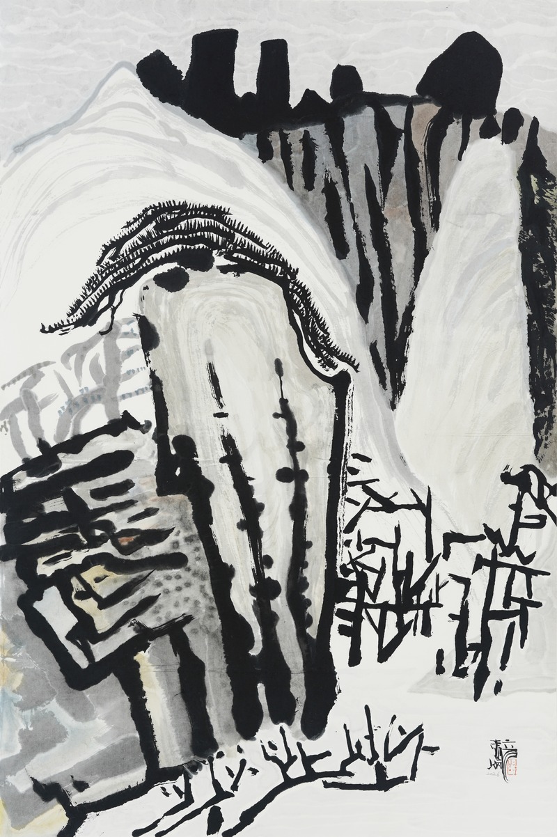 Jang Byeong Eun · Eastbrush · 张炳彥 · Landscape_in_Mind ·  ink_and_light_color_on_paper · 1050mm_x_700mm · 2026